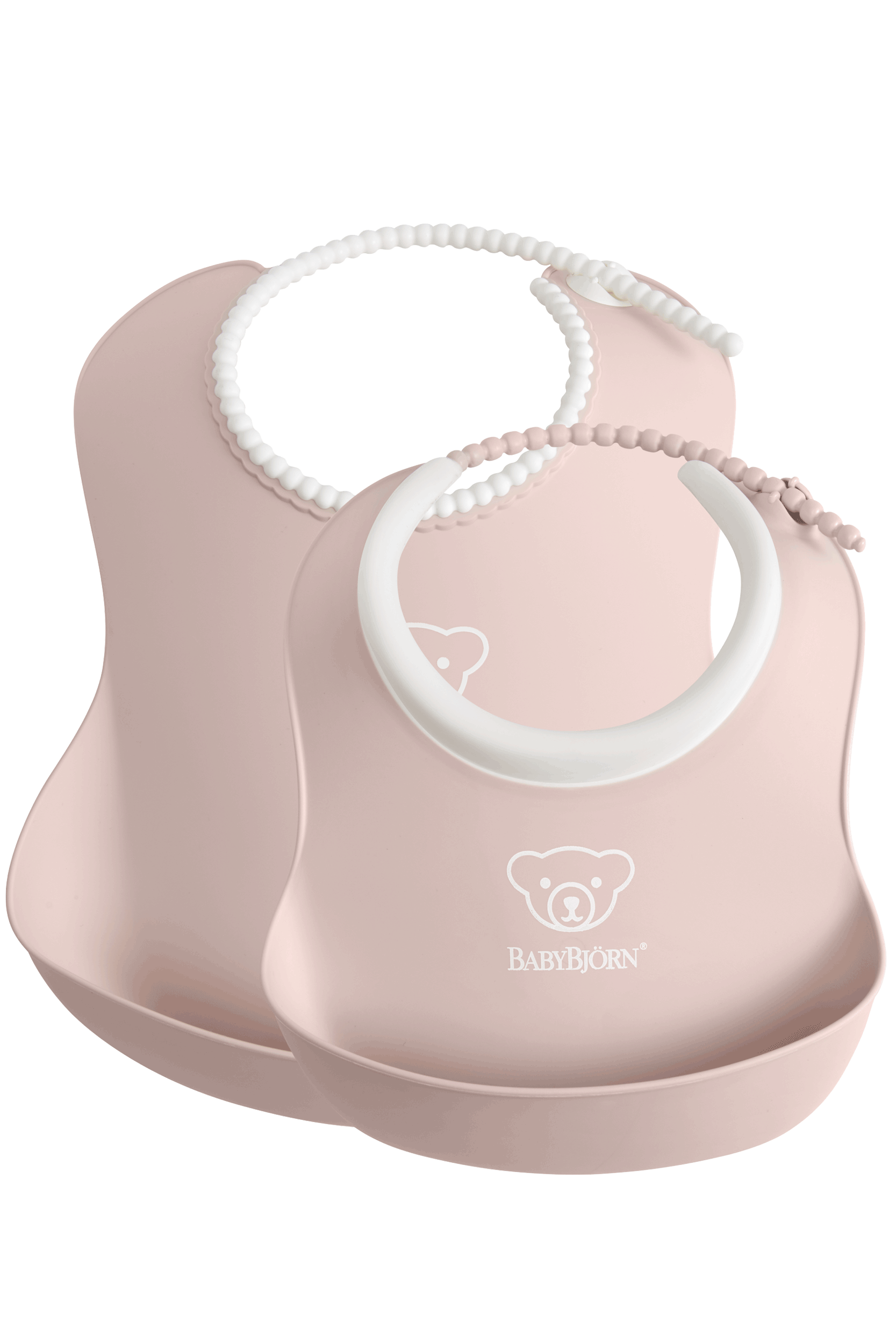 Lätzchenset, 2er-Pack - Blassrosa Lätzchenset, 2er-Pack - Blassrosa von BabyBjörn