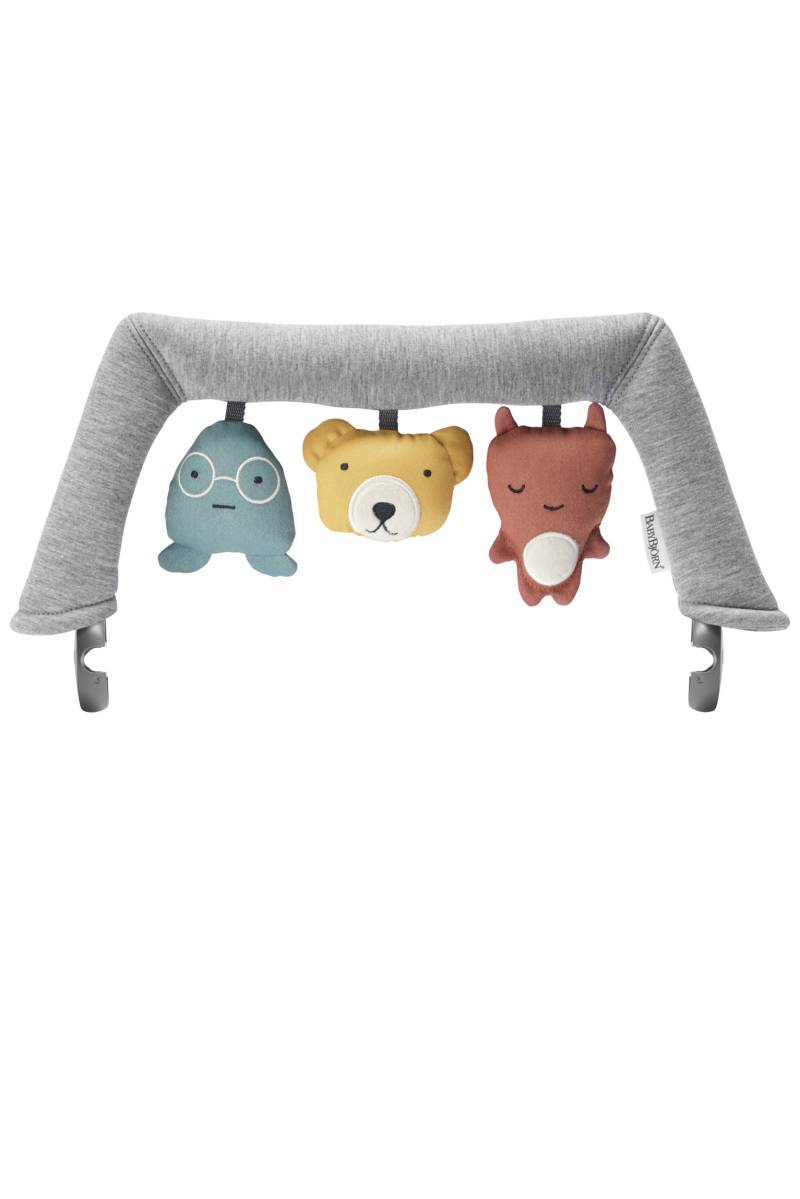 Spielzeug für Babywippe – Weiche Freunde - Weiche Freunde von BabyBjörn