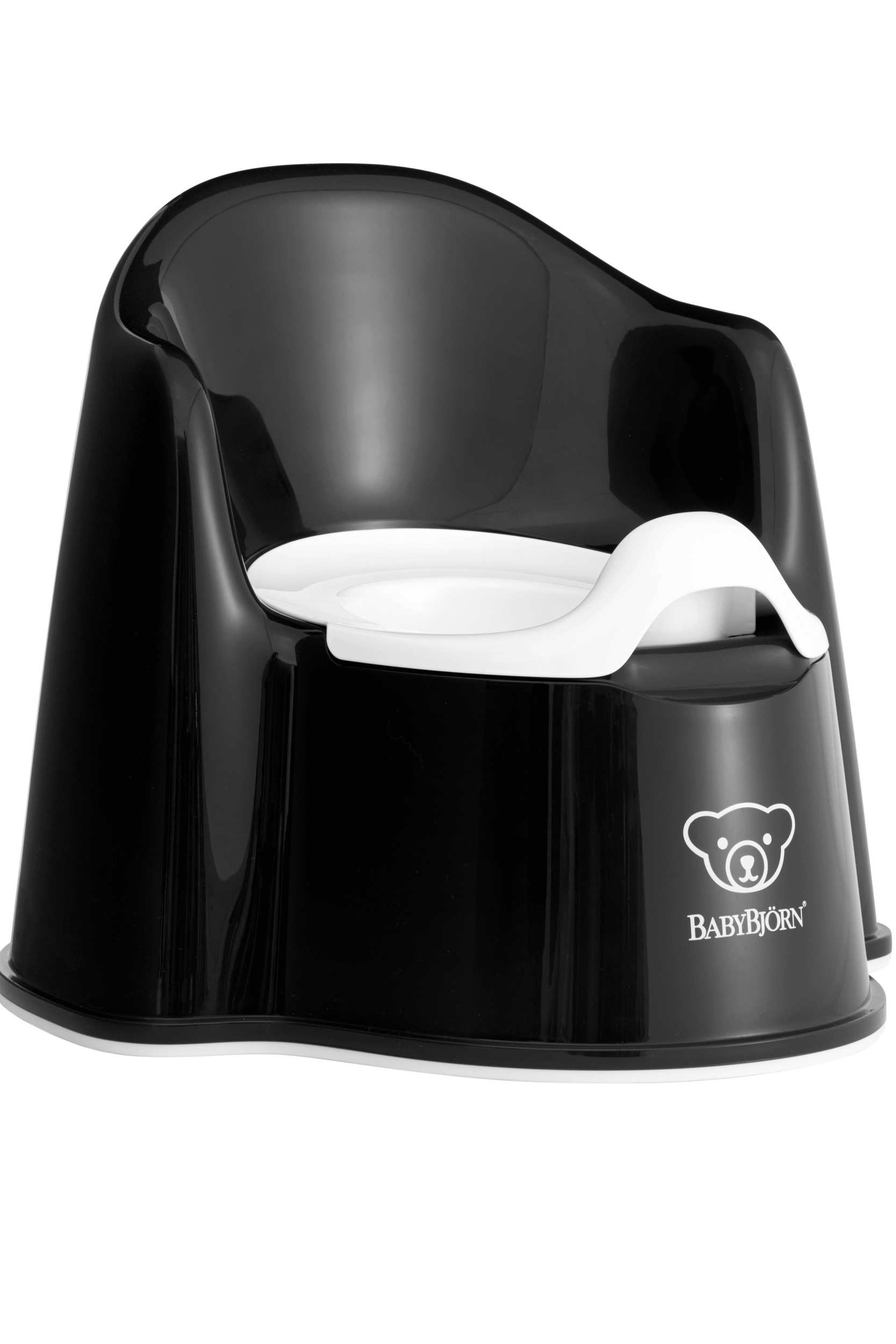 Topfstuhl - Schwarz/Weiß Topfstuhl - Schwarz/Weiß von BabyBjörn