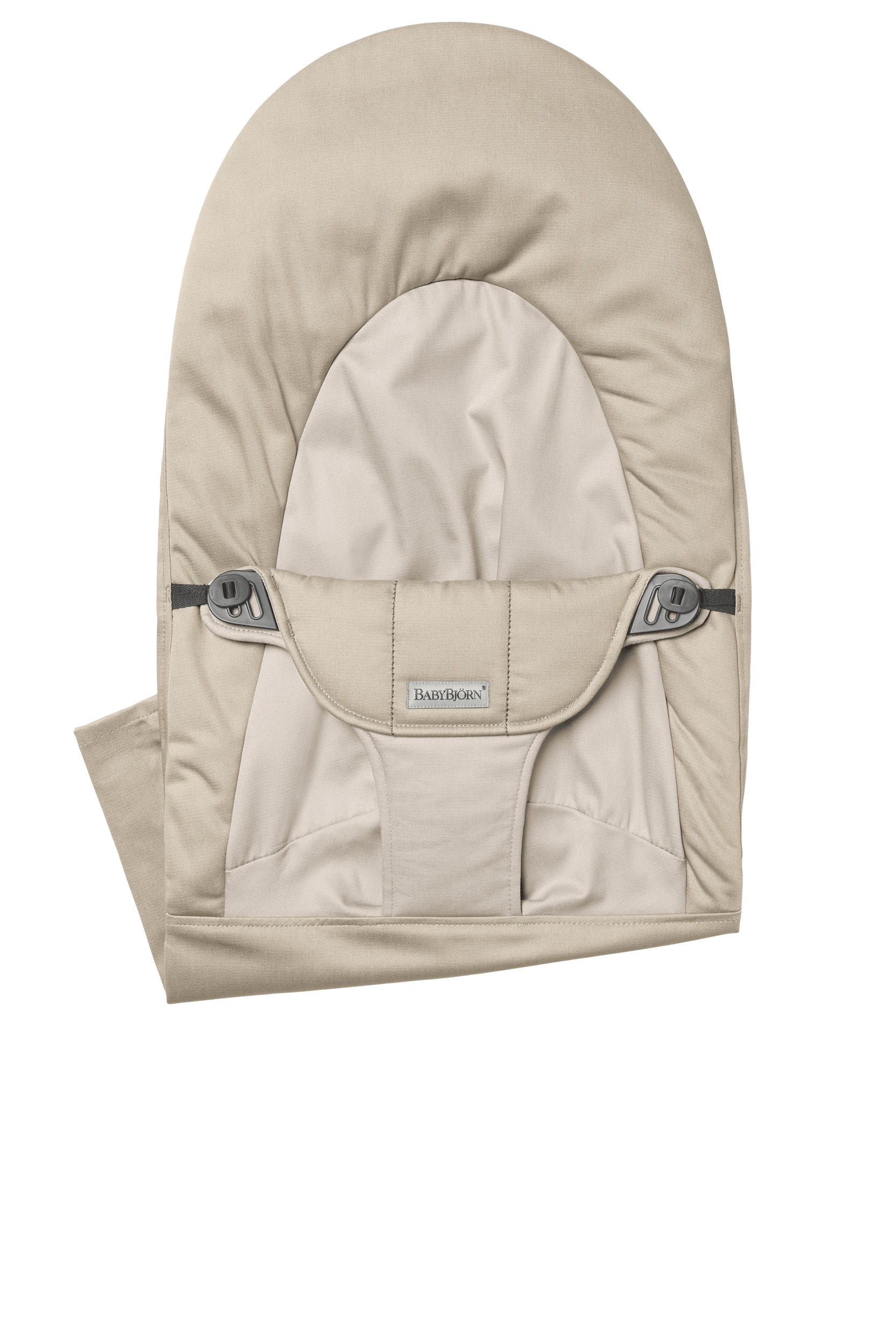 Zusätzlicher Stoffsitz für Babywippe Balance Soft - Khaki/Beige / Gewebt von BabyBjörn