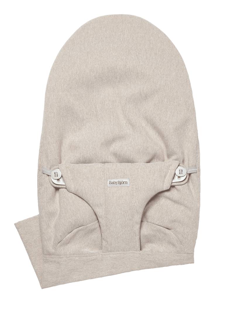 Zusätzlicher Stoffsitz für Babywippe Bliss - Hellbeige / Gewebt Melange von BabyBjörn