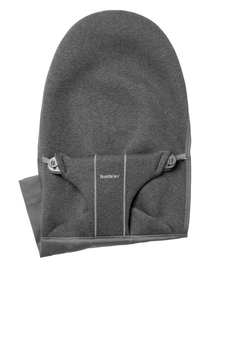 Zusätzlicher Stoffsitz für Babywippe Bliss - Schwarzgrau / 3D-Jersey von BabyBjörn