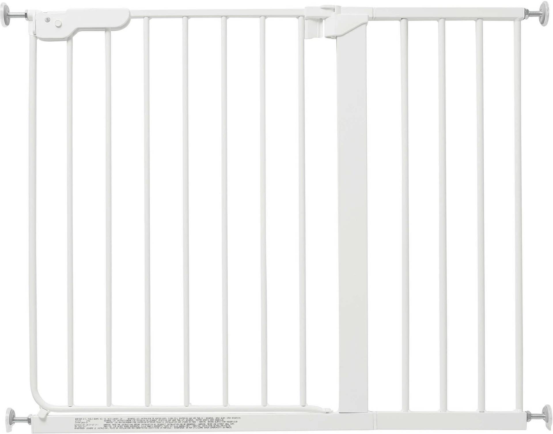 BabyDan Danamic Türschutzgitter 3/ext. 80-86 cm, Weiß von BabyDan