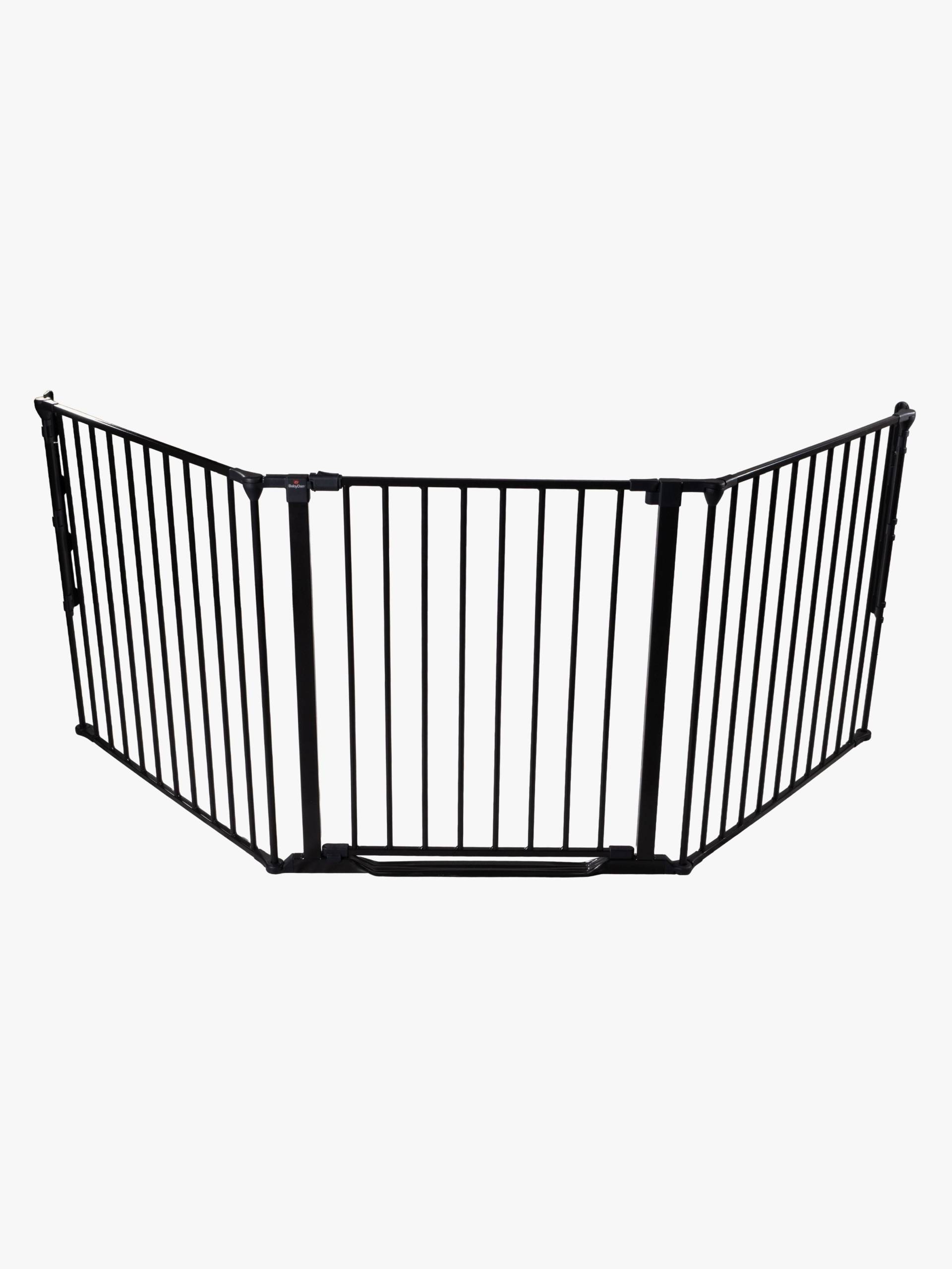 BabyDan Flex StepFree L Schraubgitter, Schwarz von BabyDan