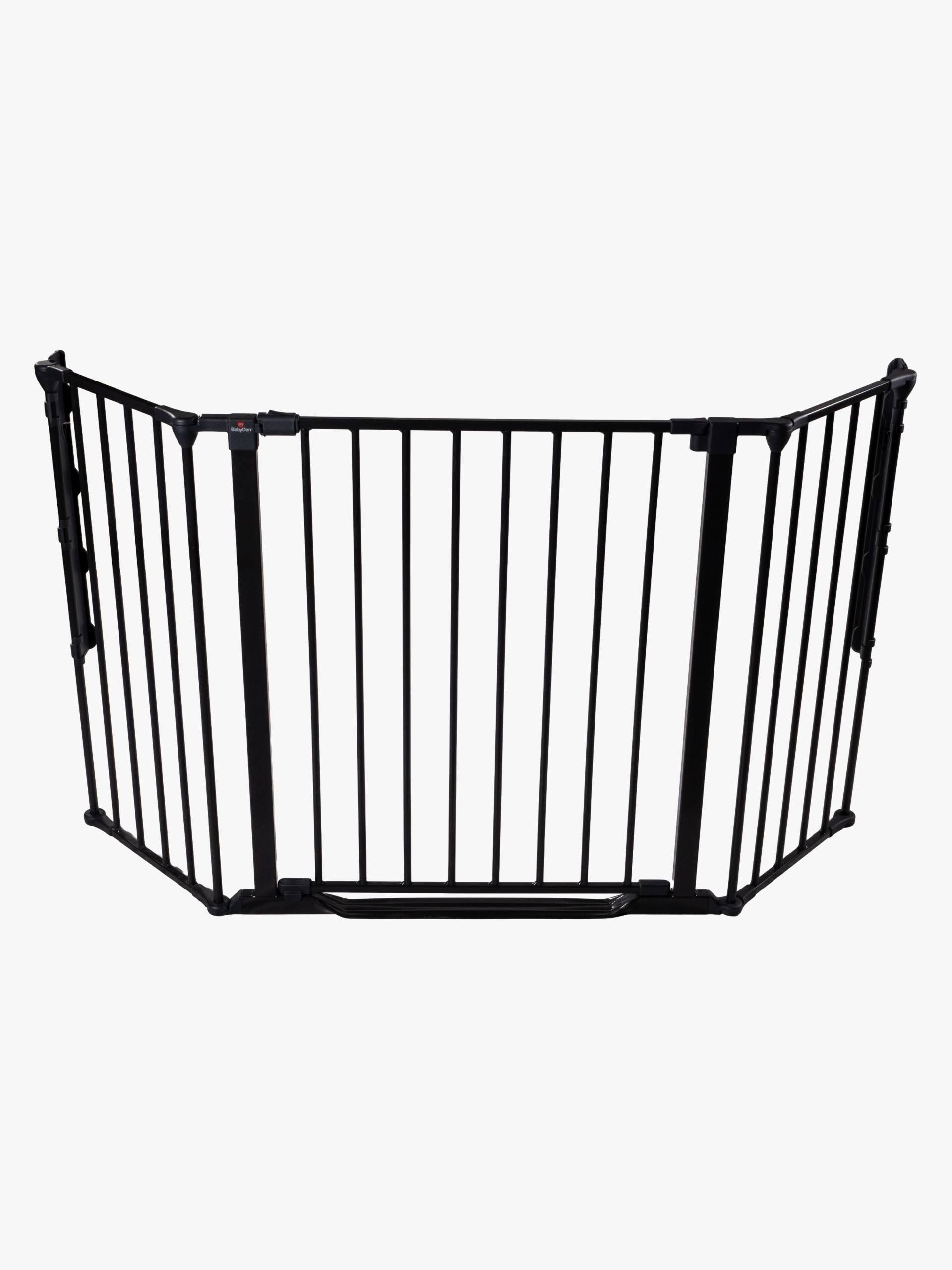 BabyDan Flex StepFree M Schraubgitter, Schwarz von BabyDan