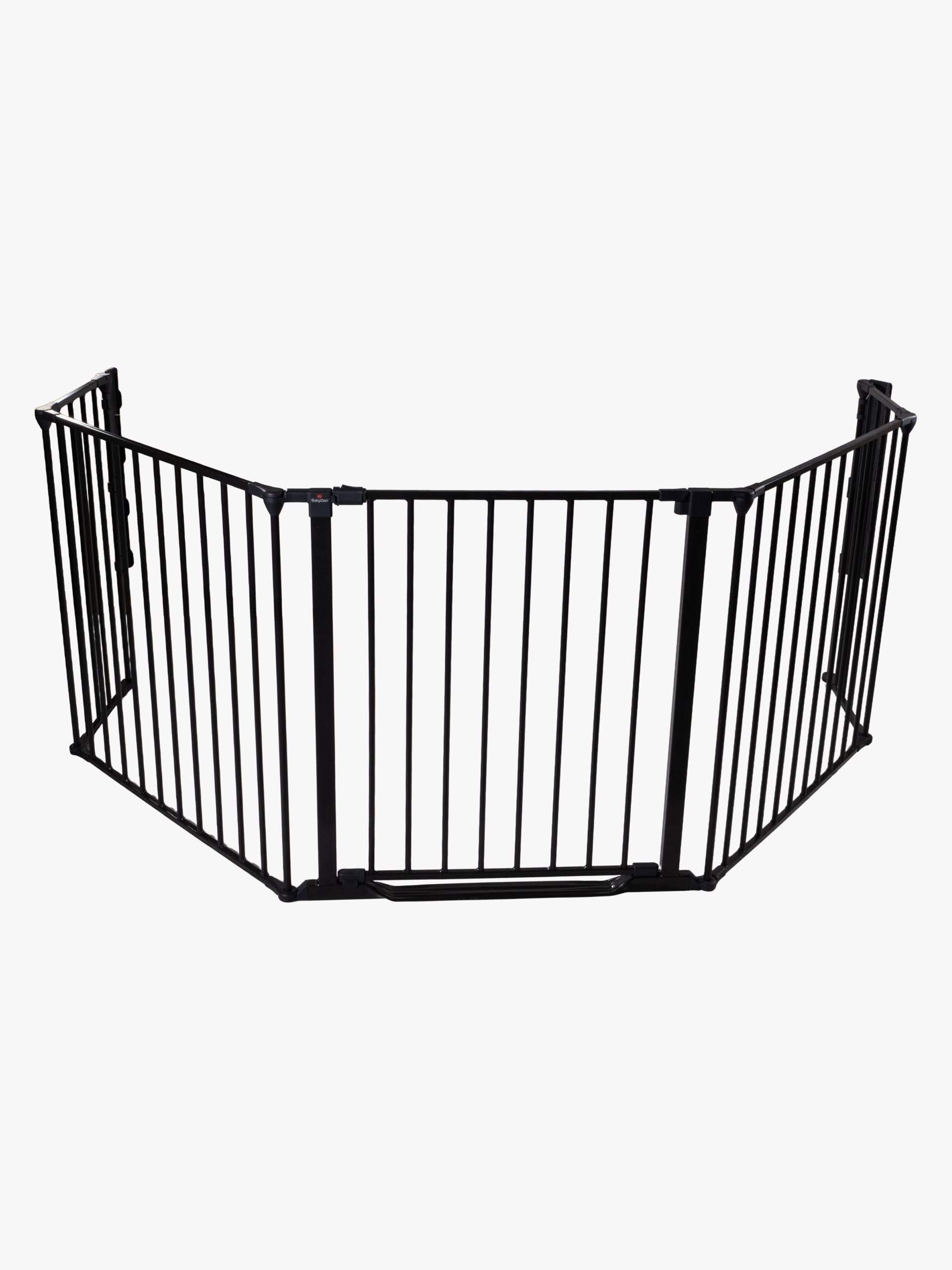 BabyDan Flex StepFree XL Schraubgitter, Schwarz von BabyDan