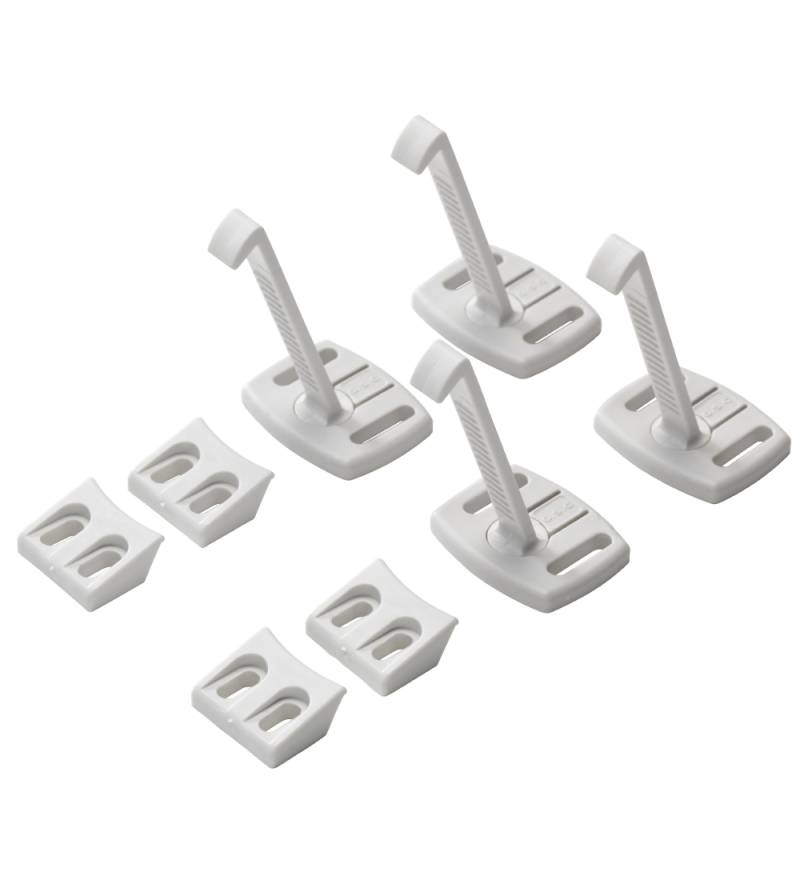 BabyDan Kindersicherung - Schubladen-/Schrankschloss - 4 st. - W - BabyDan - One Size - Sicherheitsausrüstung BabyDan Kindersicherung - Schubladen-/Schrankschloss - 4 st. - W - BabyDan - One Size - Sicherheitsausrüstung von BabyDan