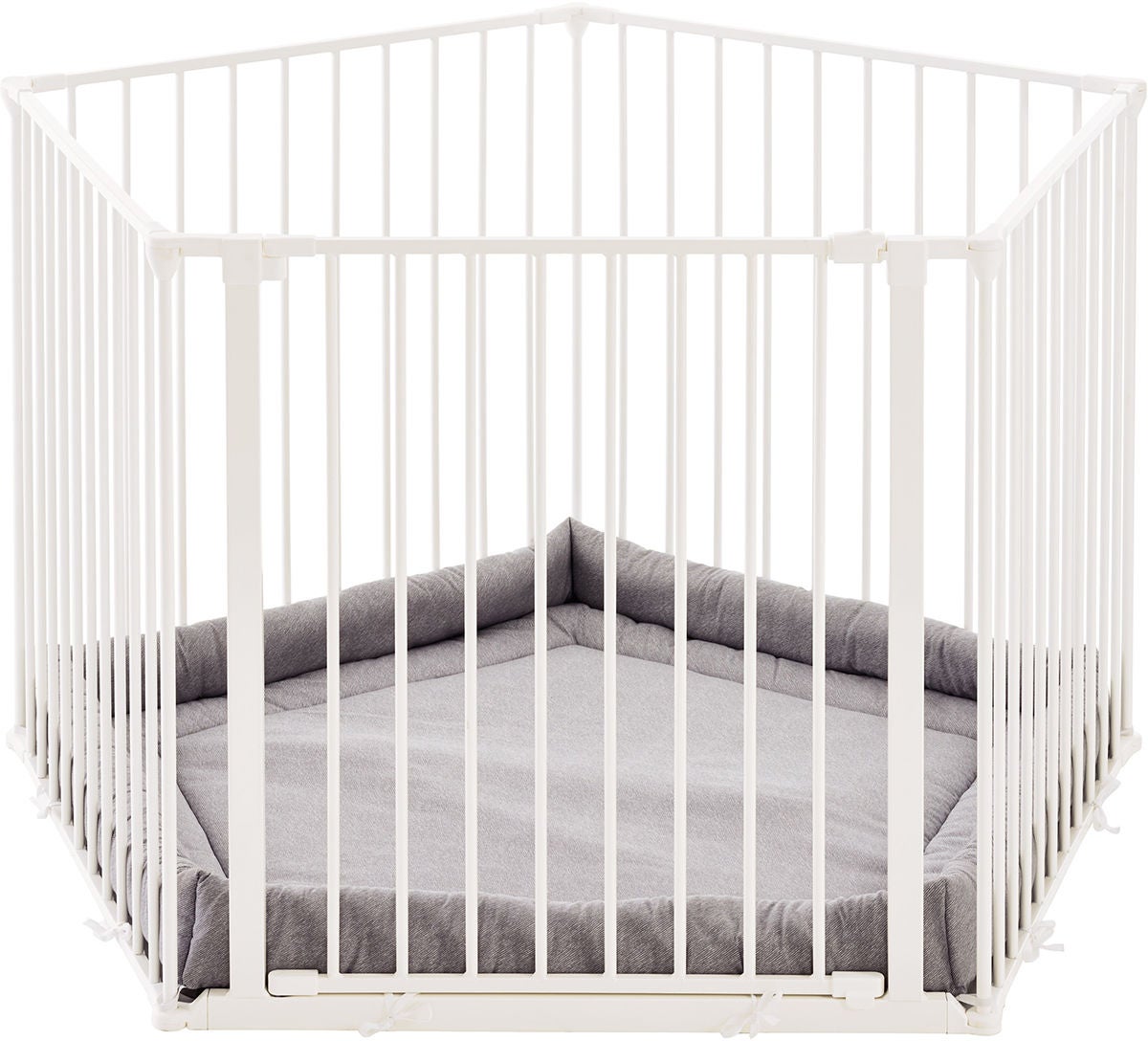 BabyDan Laufgitter Flex inkl. Spielmatte, Weiß BabyDan Laufgitter Flex inkl. Spielmatte, Weiß von BabyDan