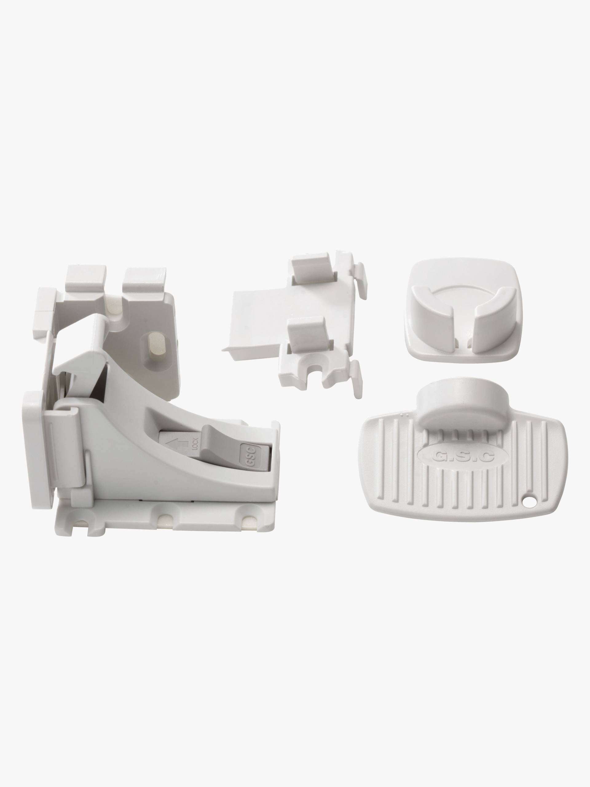 BabyDan Magnetverschluss Schrank 2er-Pack, White BabyDan Magnetverschluss Schrank 2er-Pack, White von BabyDan