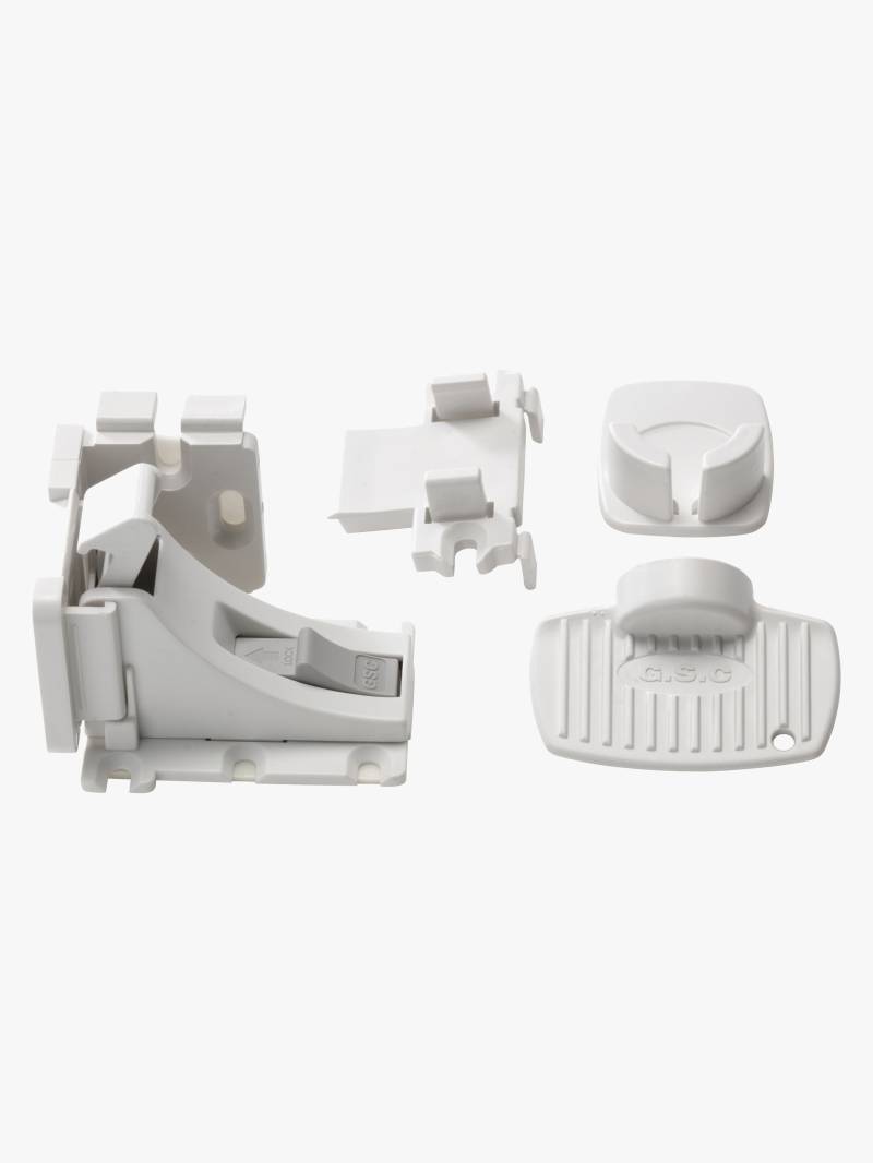 BabyDan Magnetverschluss Schrank 2er-Pack, White BabyDan Magnetverschluss Schrank 2er-Pack, White von BabyDan