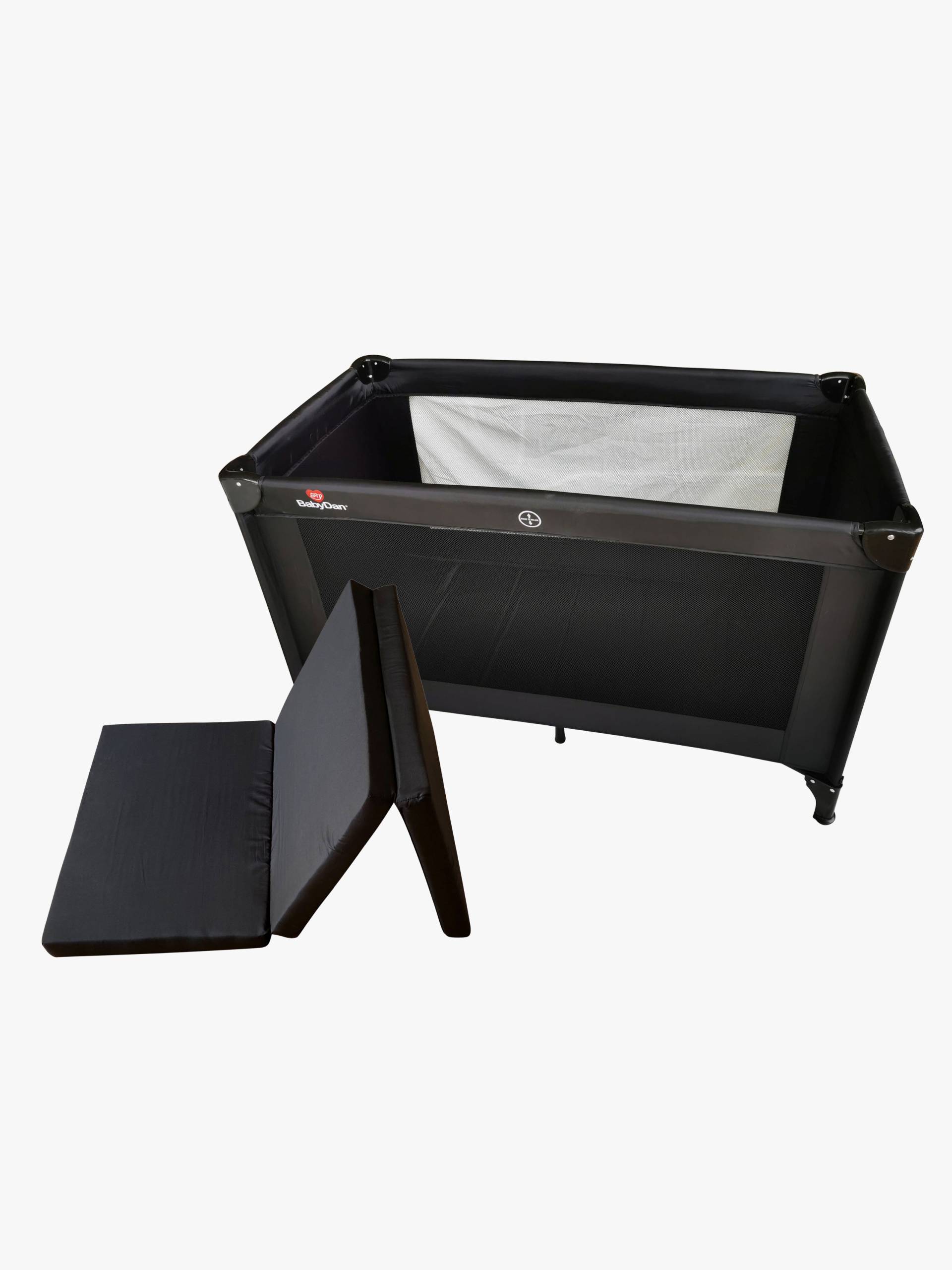 BabyDan Reisebett inkl. Matratze, Schwarz von BabyDan