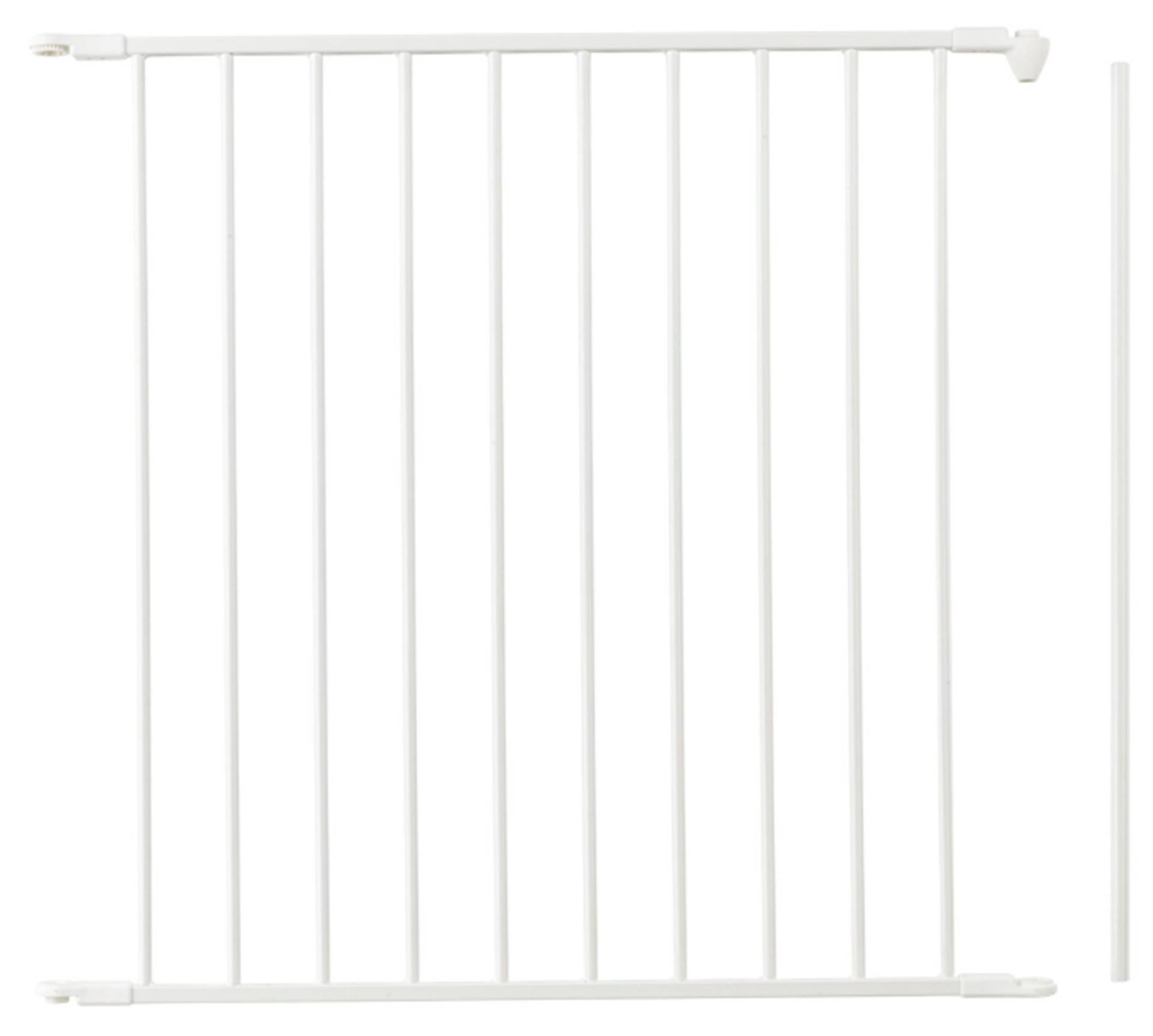 BabyDan Verlängerung Kinderschutzgitter Flex Large 72 cm, Weiß BabyDan Verlängerung Kinderschutzgitter Flex Large 72 cm, Weiß von BabyDan