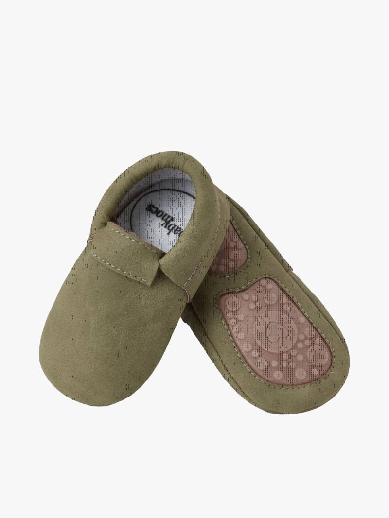 BabyMocs Casual Mocs Hausschuhe, Green, 12-18 Monate von BabyMocs