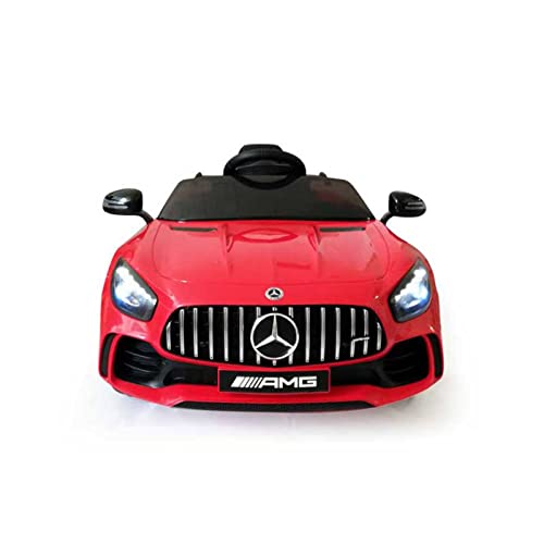 Elektroauto für Kinder Mercedes GTR AMG (Rot), Kinder Auto Elektro Babycar, Mercedes Kinder elektroauto offizielle Lizenz 12 Volt, kinderauto elektrisch mit elektrischer Fernbedienung 2,4 GHz - MP3 von Babycar