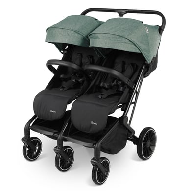 babyGO Geschwisterbuggy GOTWICE green von babyGO