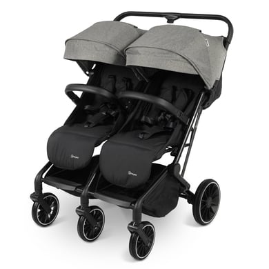 babyGO Geschwisterbuggy GOTWICE grey von Babygo