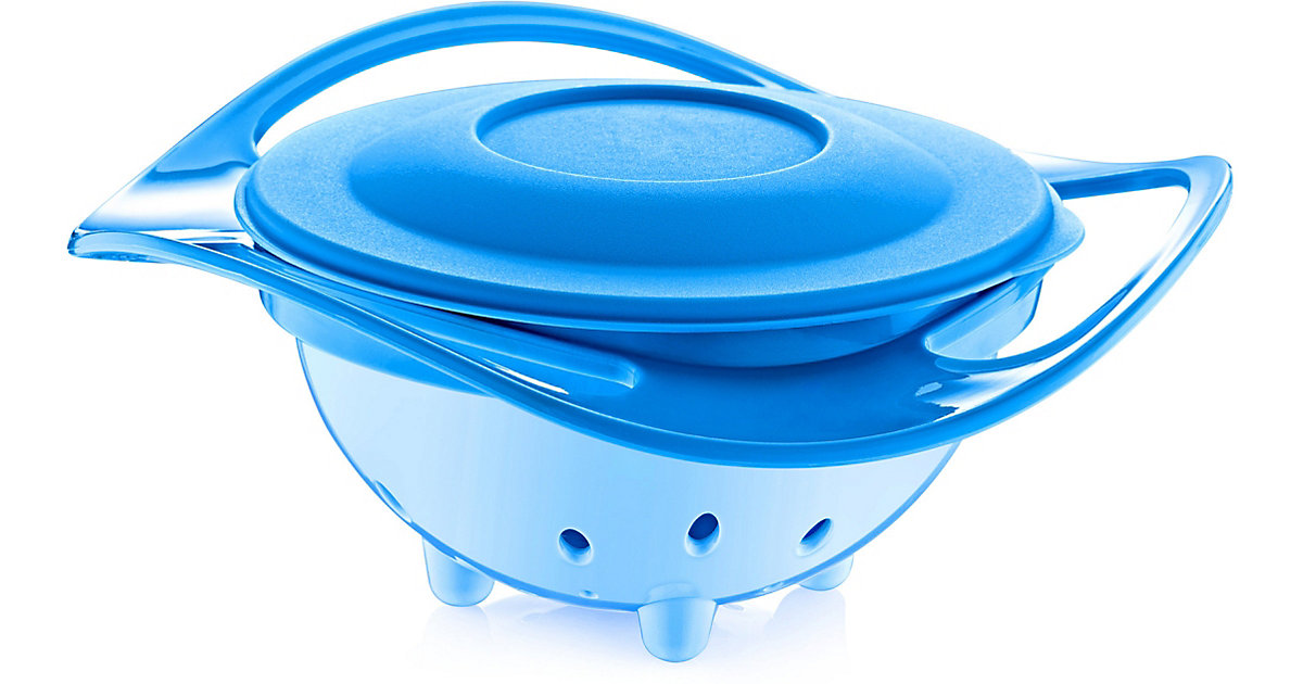 Wunderschale zum essen, blau von Babyjem