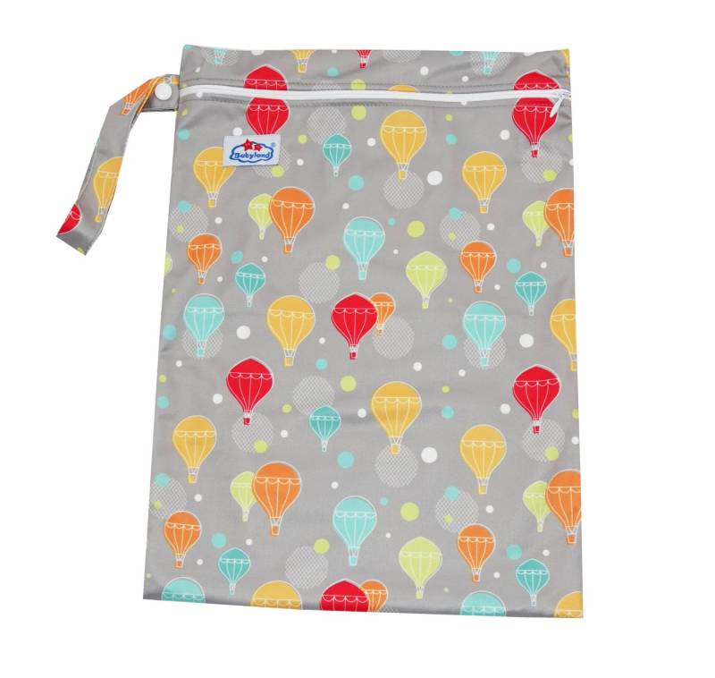 Babyland gemusterte Nasstasche (M) - Ballons von Babyland