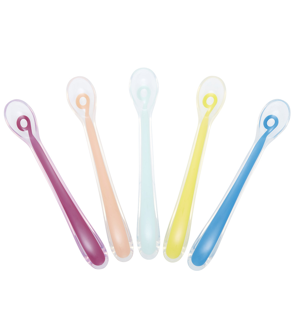 Babymoov Babylöffel - 5er-Pack - Mehrfarbig - Babymoov - One Size - Kinderbesteck von Babymoov