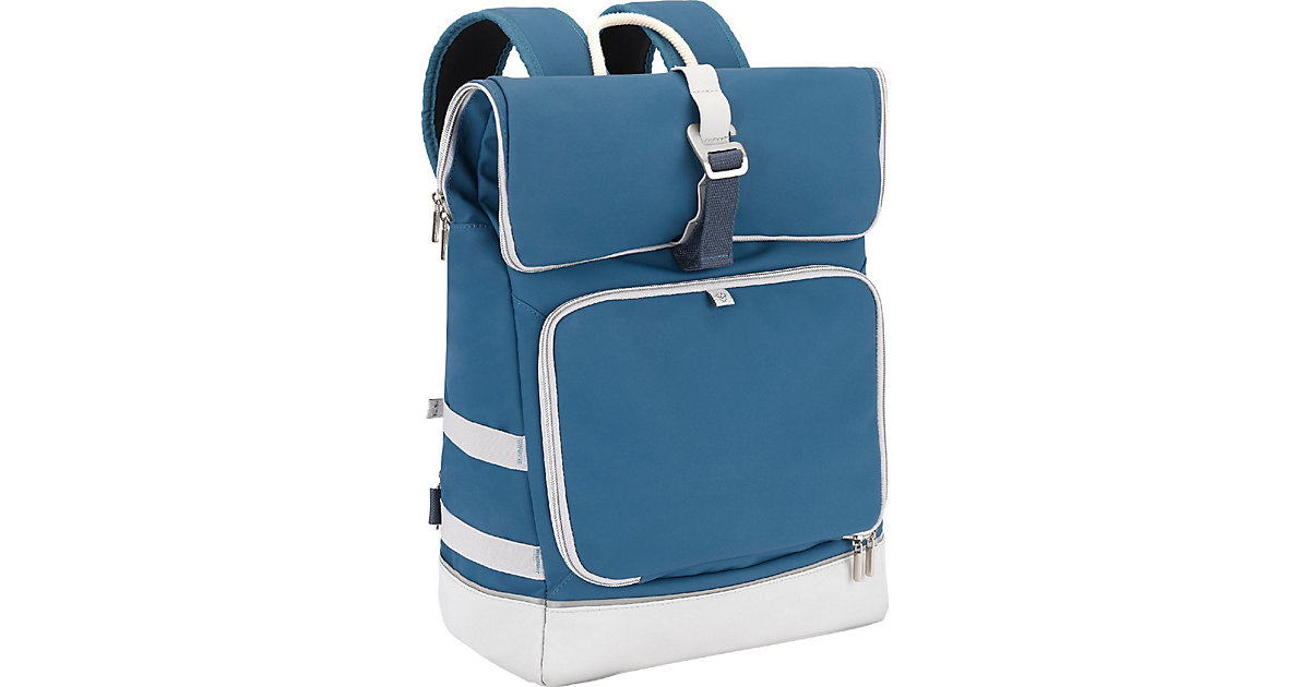 Wickelrucksack Le Sancy Mineral Blue blau/beige Wickelrucksack Le Sancy Mineral Blue blau/beige von Babymoov