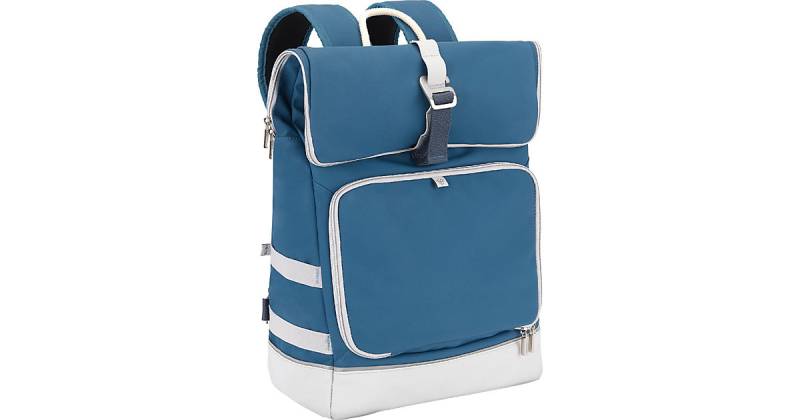 Wickelrucksack Le Sancy Mineral Blue blau/beige von Babymoov