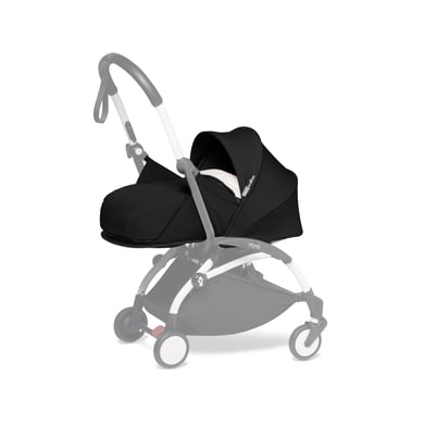 BABYZEN Neugeborenenaufsatz YOYO 0+ Black von Babyzen