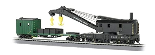 Bachmann 16122 HO 250 Tonnen Dampfkran & Boom Tender Chesapeake & Ohio-C&O Bachmann 16122 HO 250 Tonnen Dampfkran & Boom Tender Chesapeake & Ohio-C&O von Bachmann