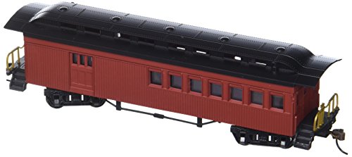 Bachmann Industries 1860–1880 PKW – kombinieren – Painted, Unlettered rot (Maßstab HO) von Bachmann