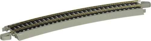 Bachmann Trains Snap – Fit E – Z Track 22 ¿ Radius Curved Track – Bulk (50 Stück) von Bachmann