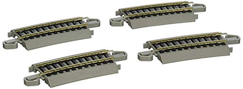 Bachmann Züge Schnappverschluss E-Z Track EIN Drittel Abschnitt 45,7 cm Radius Gebogenes Gleis (4/Karte) von Bachmann