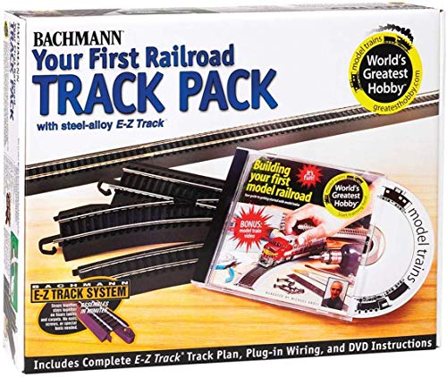 Bachmann Züge Snap – Passform E – Z Track Stahl Legierung World 's Greatest Hobby Track Pack von Bachmann