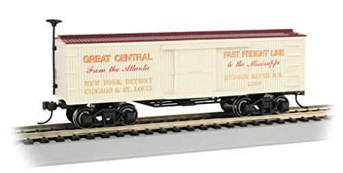 Old-Time Box Car - New York Central & Hudson Railroad - HO Scale von Bachmann