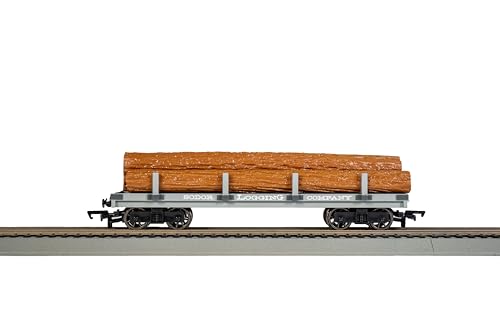 Thomas & Friends Sodor Logging Company Flacher Wagen mit Holzscheiten – HO-Maßstab Thomas & Friends Sodor Logging Company Flacher Wagen mit Holzscheiten – HO-Maßstab von Bachmann