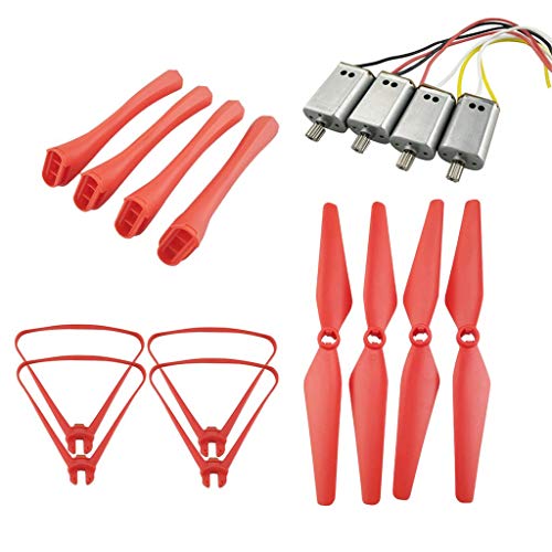 Backbayia Motorteile Ersatzpropeller selbstsichernd mit Schutzdeckel für RC Drohne Syma X8sw X8sc X8sg X8 Backbayia Motorteile Ersatzpropeller selbstsichernd mit Schutzdeckel für RC Drohne Syma X8sw X8sc X8sg X8 von Backbayia