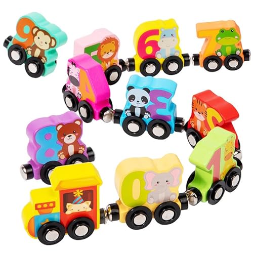Bacxzomx Montessori Spielzeug ab 1 2 3 Jahr, Kinderspielzeug Magnetic Zug Holzspielzeug ab 2 Jahren Bacxzomx Montessori Spielzeug ab 1 2 3 Jahr, Kinderspielzeug Magnetic Zug Holzspielzeug ab 2 Jahren von Bacxzomx