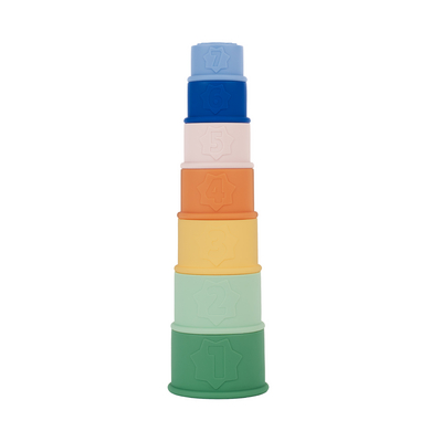 badabulle Badespielzeug Stackable Cups 7-teilig von BADABULLE