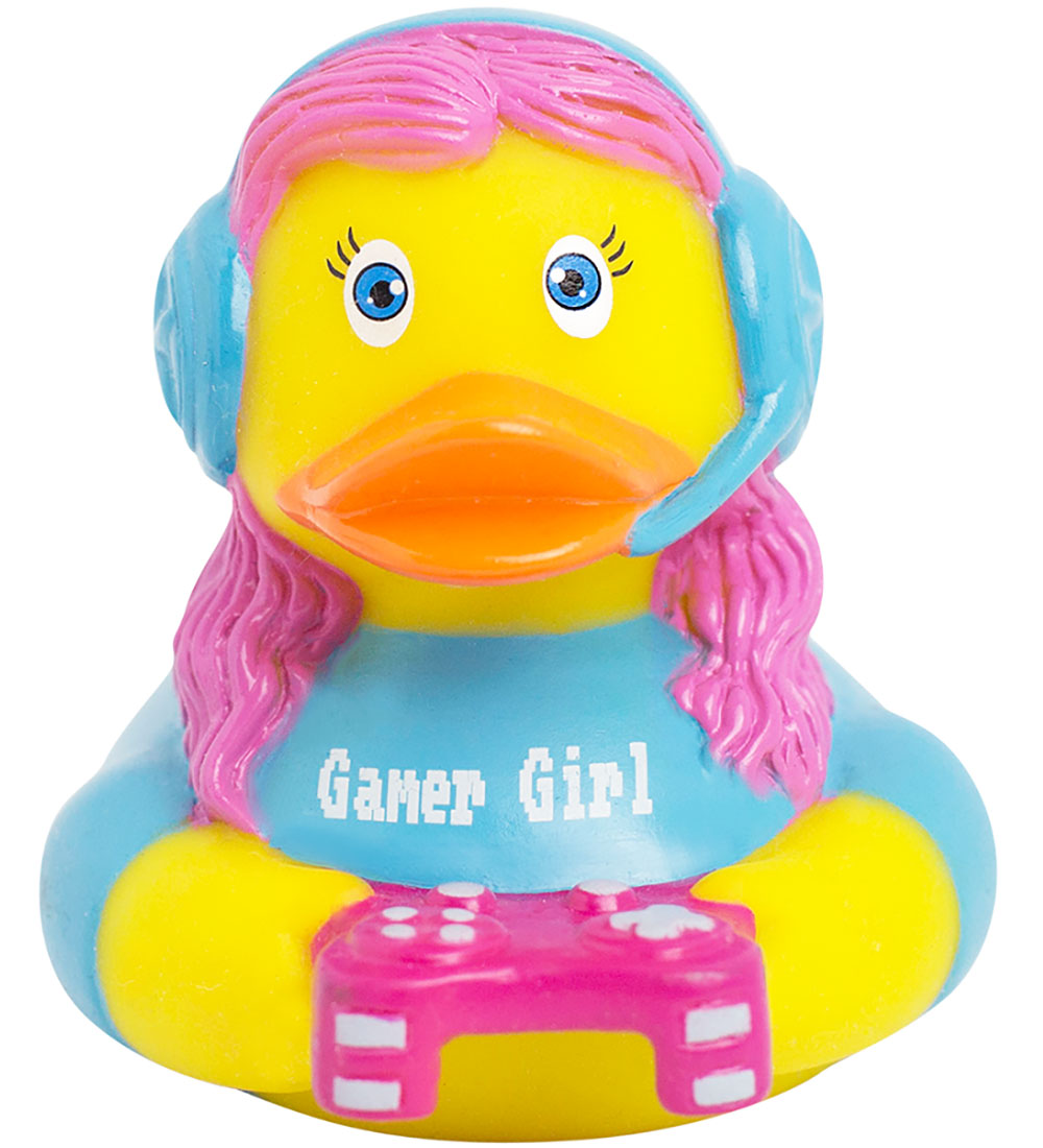 Badeente - Computerspielerin/Gamer-Girl - Badeand - One Size - Badespielzeug Badeente - Computerspielerin/Gamer-Girl - Badeand - One Size - Badespielzeug von Badeand