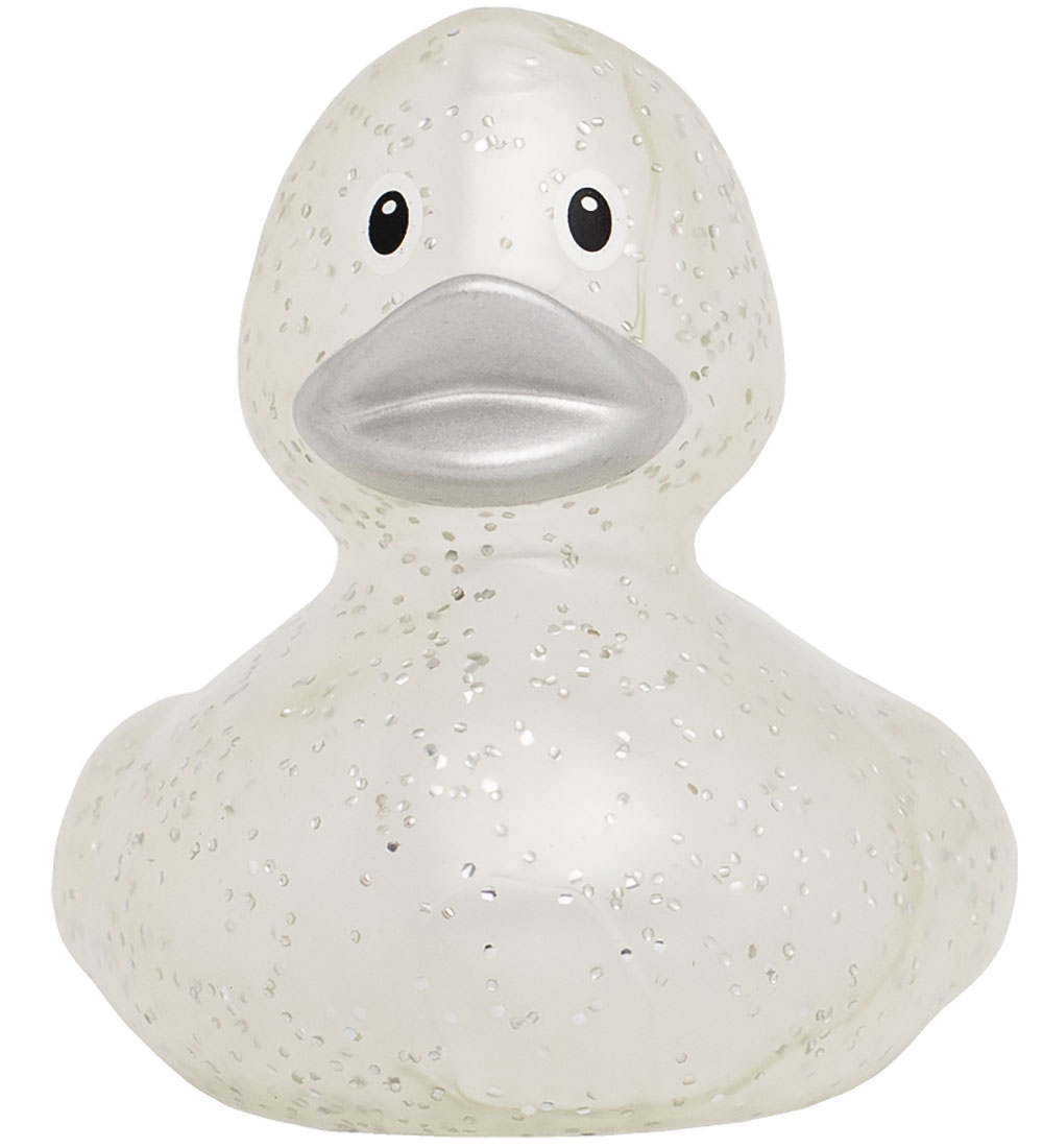 Badeente - Glitter Silber - Badeand - One Size - Badespielzeug Badeente - Glitter Silber - Badeand - One Size - Badespielzeug von Badeand