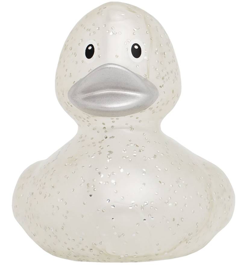 Badeente - Glitter Silber - Badeand - One Size - Badespielzeug Badeente - Glitter Silber - Badeand - One Size - Badespielzeug von Badeand