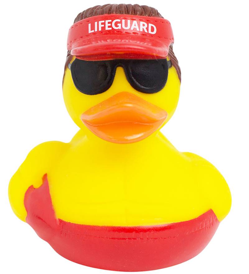 Badeente - Rettungsschwimmer - Badeand - One Size - Badespielzeug Badeente - Rettungsschwimmer - Badeand - One Size - Badespielzeug von Badeand