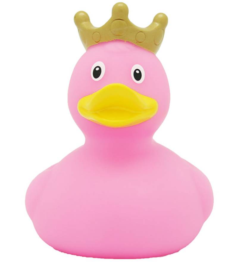 Badeente - Rosa Ente m. Krone - Badeand - One Size - Badespielzeug Badeente - Rosa Ente m. Krone - Badeand - One Size - Badespielzeug von Badeand
