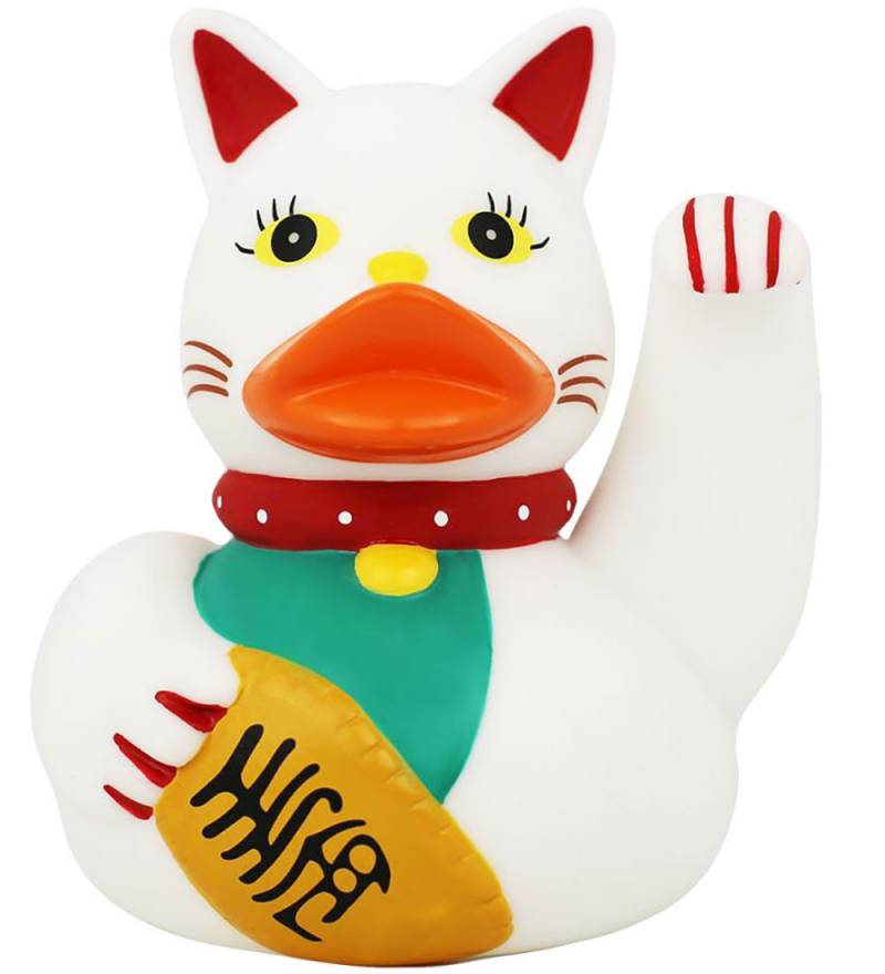 Badeente - Winkende Katze - Badeand - One Size - Badespielzeug Badeente - Winkende Katze - Badeand - One Size - Badespielzeug von Badeand