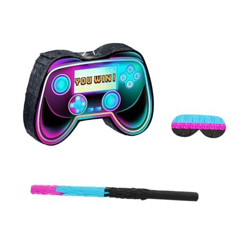 Badiman 4 Stücke Piñata Spiel Controller Partyartikel Set Inklusive Konfetti Und Als Lustiges Geburtstagsspiel Zum Befüllen für Kinder Partyaktivitäten Badiman 4 Stücke Piñata Spiel Controller Partyartikel Set Inklusive Konfetti Und Als Lustiges Geburtstagsspiel Zum Befüllen für Kinder Partyaktivitäten von Badiman