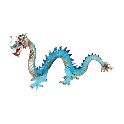 Badiman Handbemalte Chinesische Drachenfigur, Miniatur Tierspielzeug Als Geschenk für Kleinkinder von Badiman