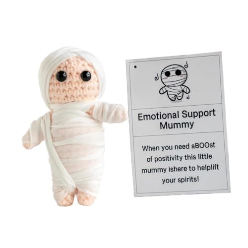 Badiman Mini Positive Häkelpuppe, Emotionale Unterstützung, Kleines Gestricktes Geschenk für Frauen Und Männer Badiman Mini Positive Häkelpuppe, Emotionale Unterstützung, Kleines Gestricktes Geschenk für Frauen Und Männer von Badiman