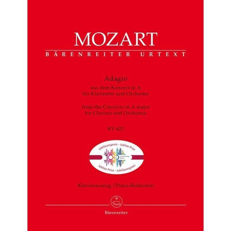 Adagio für Klarinette und Orchester (KV 622) -aus dem Konzert in A- von Bärenreiter