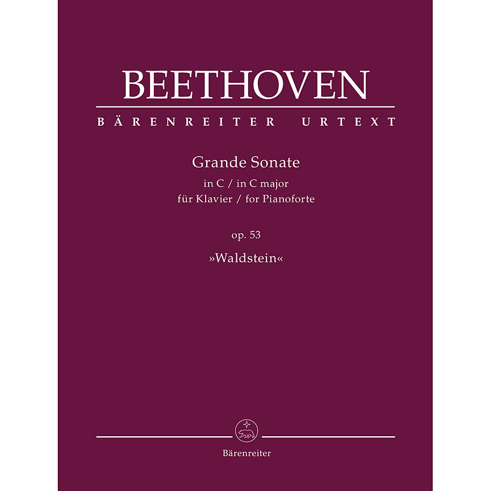 Bärenreiter Beethoven Grande sonate C-Dur op.53: "Waldstein" Notenbuch Bärenreiter Beethoven Grande sonate C-Dur op.53: "Waldstein" Notenbuch von Bärenreiter