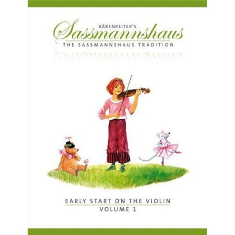 Early Start on the Violin. Früher Anfang auf der Geige, englische Ausgabe.Vol.1 von Bärenreiter