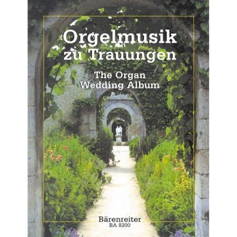 Orgelmusik zu Trauungen, Partitur von Bärenreiter