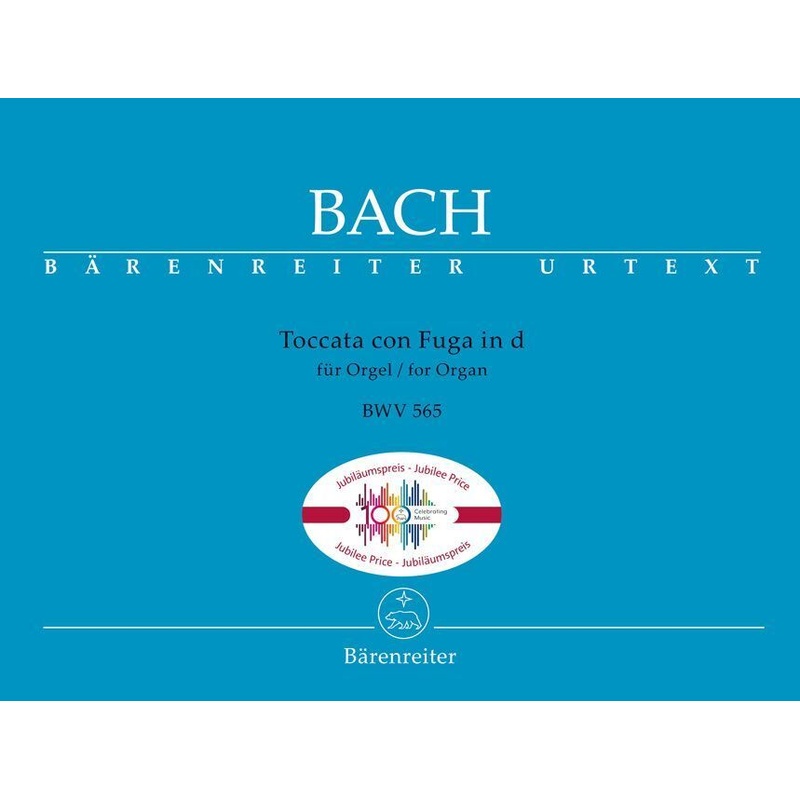Toccata con Fuga für Orgel in d BWV 565 von Bärenreiter